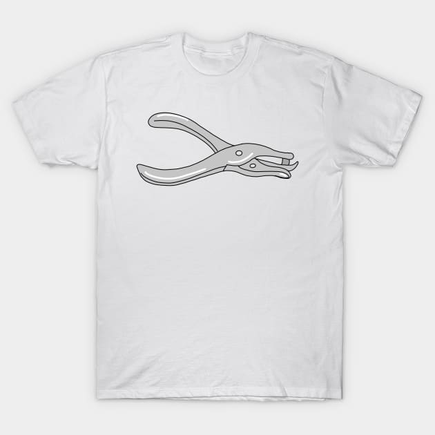 Hole Punch Clip art T-Shirt by Poohdlesdoodles